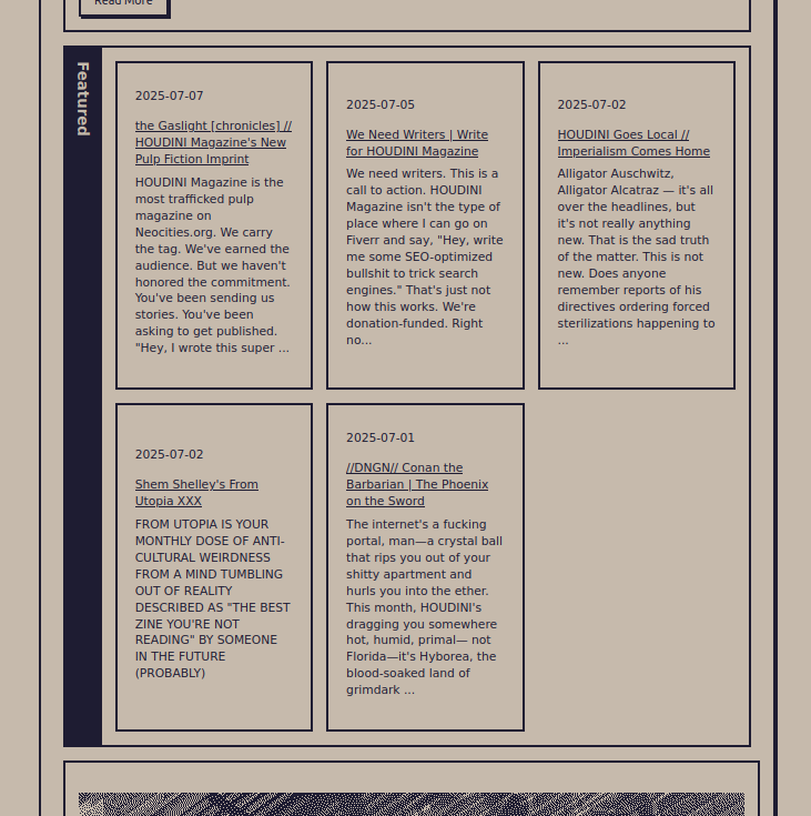 Anti-Style Magazine & Blogging Framework