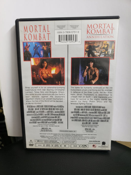 Mortal Kombat | Mortal Kombat Annihilation Double Feature