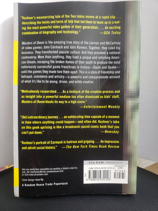 Masters of Doom - David Kushner