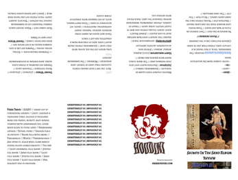 Secrets in the Sand: Kinetic Album Review  | 8 Panel Zine